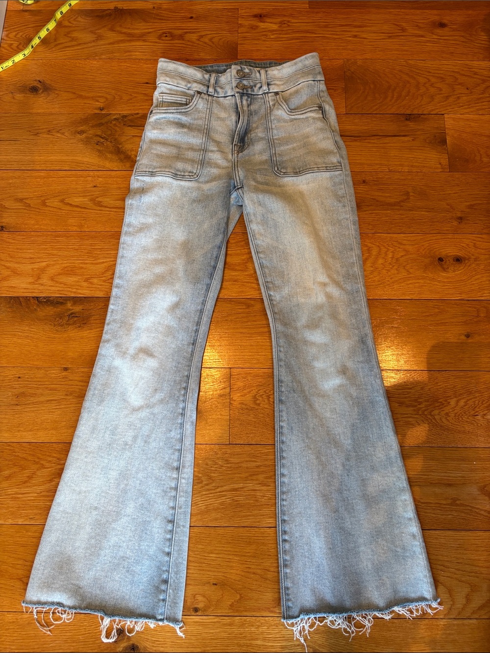 Hidden light wash jeans